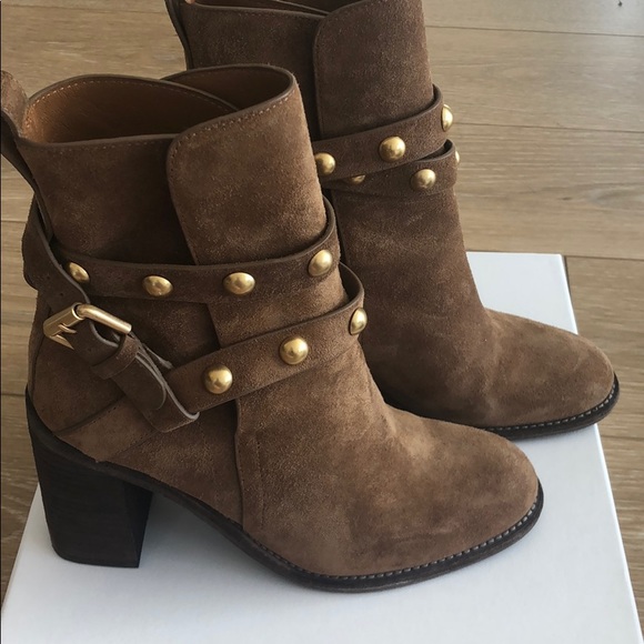 See By Chloe Janis Studded Boots Booties - Picture 2 of 5